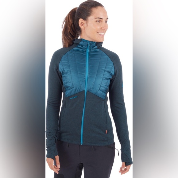MAMMUT Aconcagua Light Hybrid ML Hooded Jacket - Women's SIZE small - Picture 1 of 11